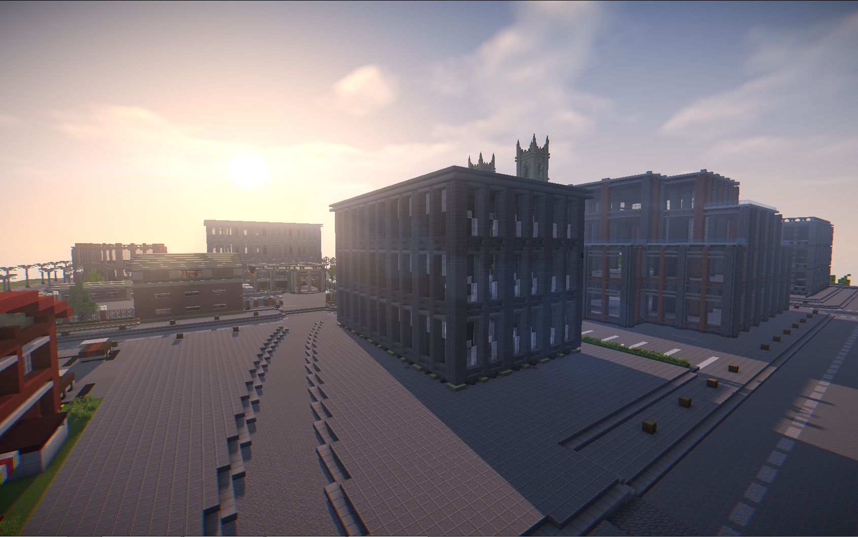 【epicwork】我的世界欧式办公楼建筑教学(第二期)