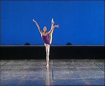 王洋女子控制组合女子跳转翻组合第八届桃李杯古典舞技巧组合