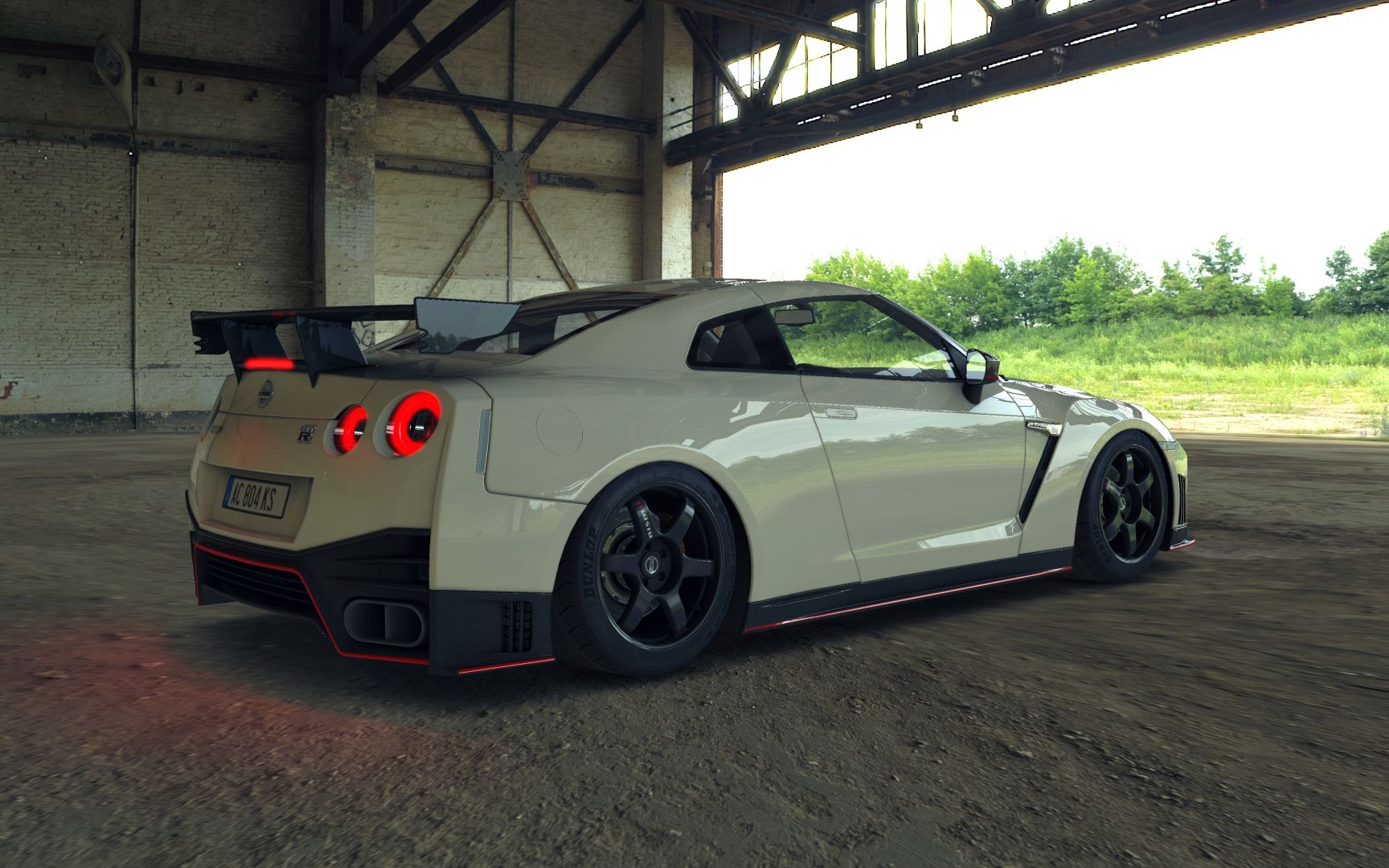 神力科莎Assetto Corsa 浙江国际赛车场 NISSAN R35 Nismo 原厂轮胎和Slick Soft哔哩哔哩bilibili