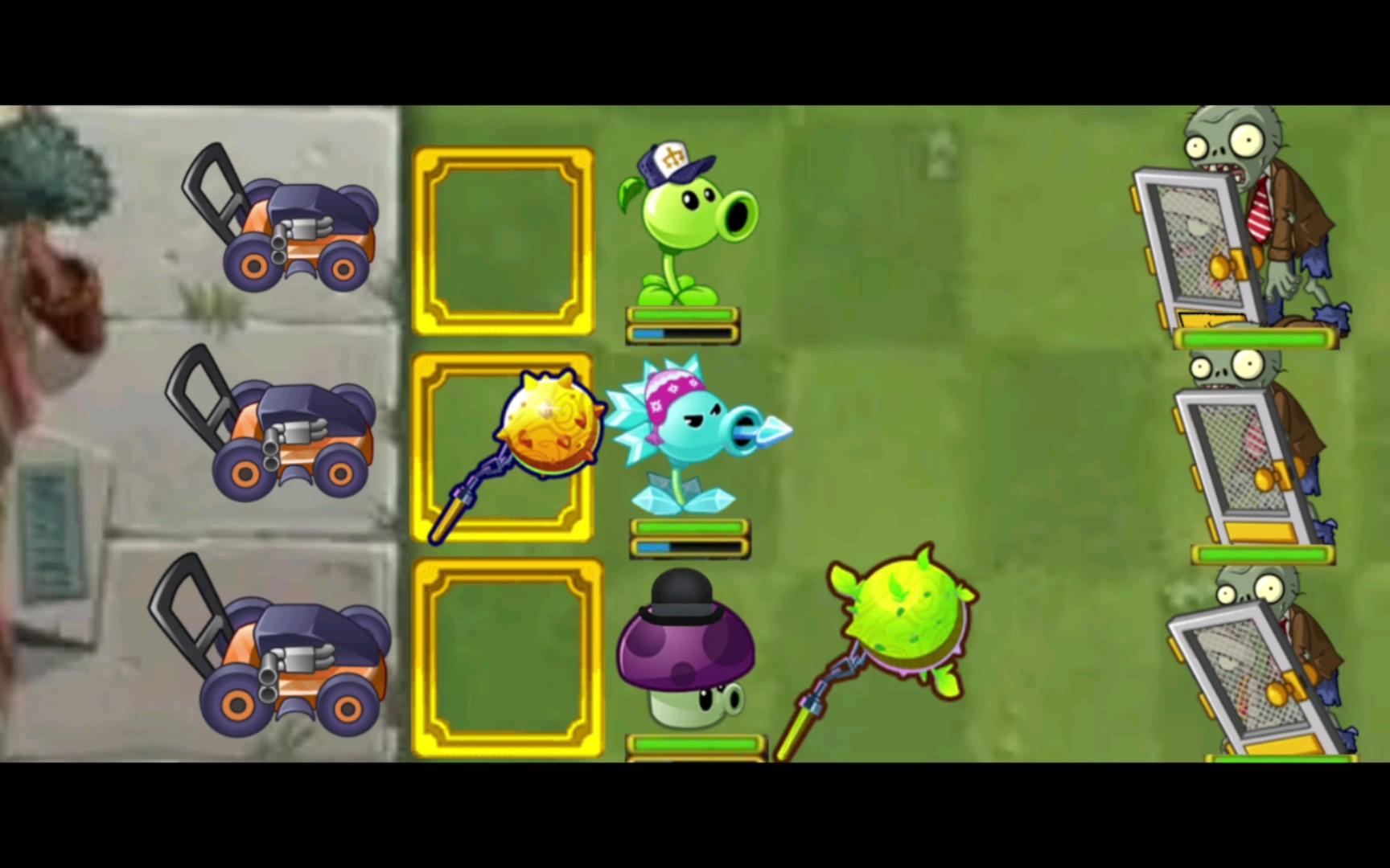 自制植物大战僵尸全明星(第三关)