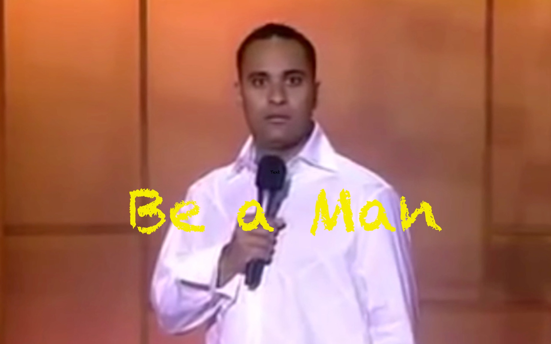 [图]Russel Peters || "Be A Man"