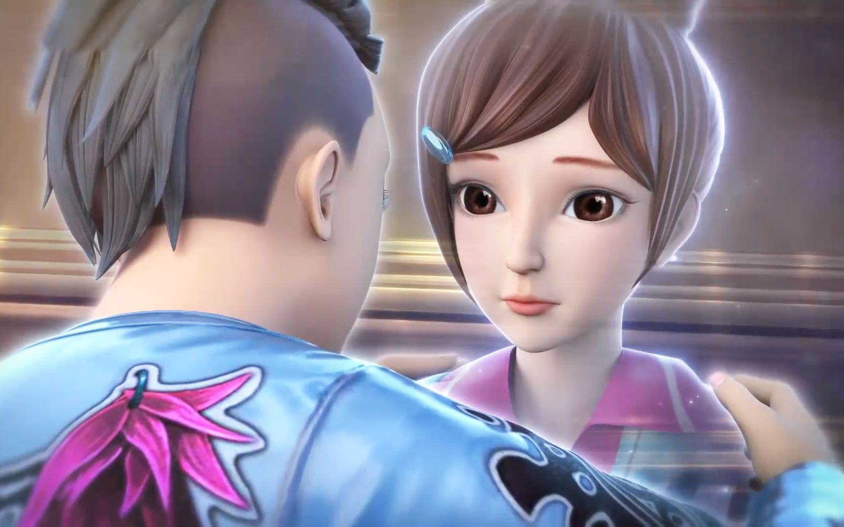 精灵梦叶罗丽x光浮尘:高泰明跨时空安慰思思,网友直呼好感动