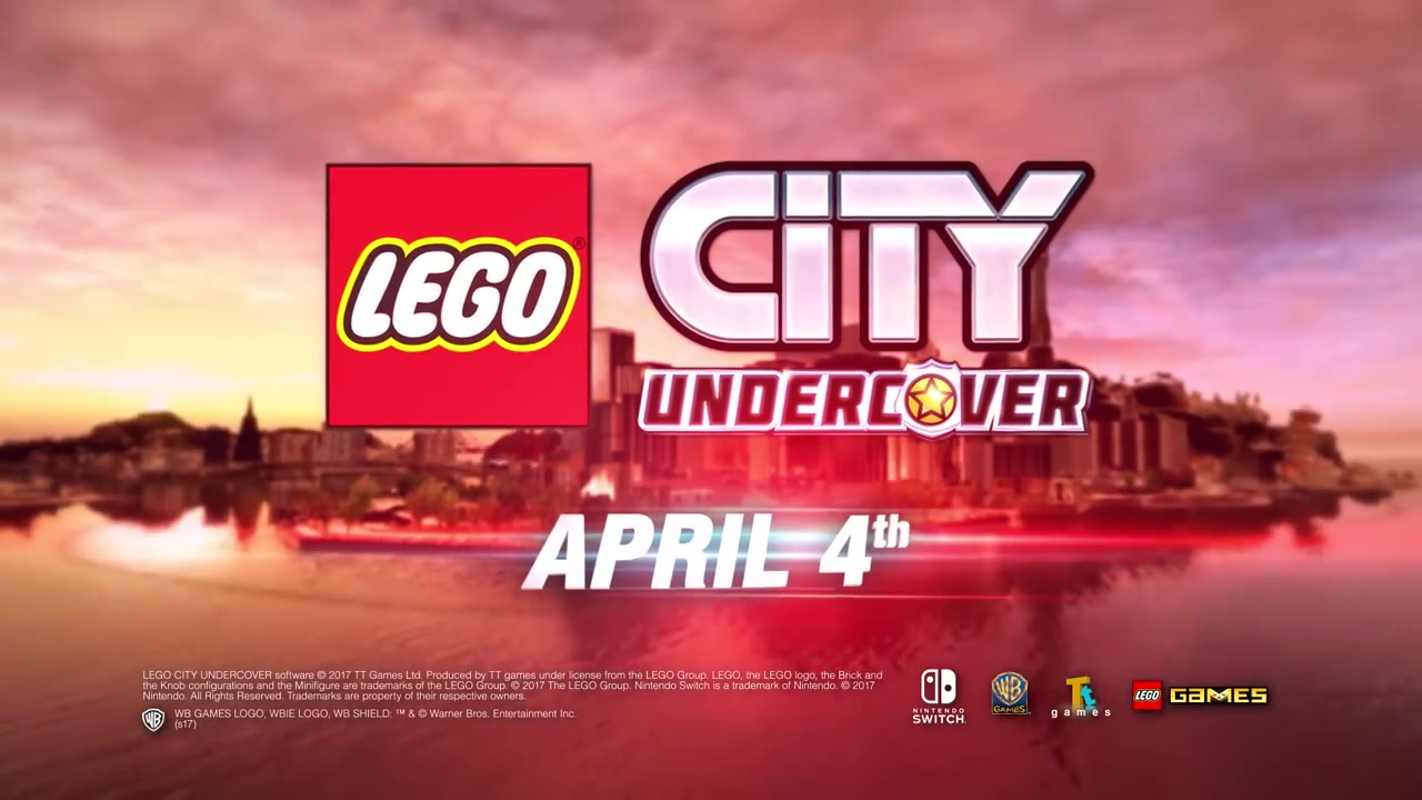 [图]【乐高都市：卧底风云】交通工具预告 LEGO CITY Undercover - Vehicles Trailer - Nintendo Switch