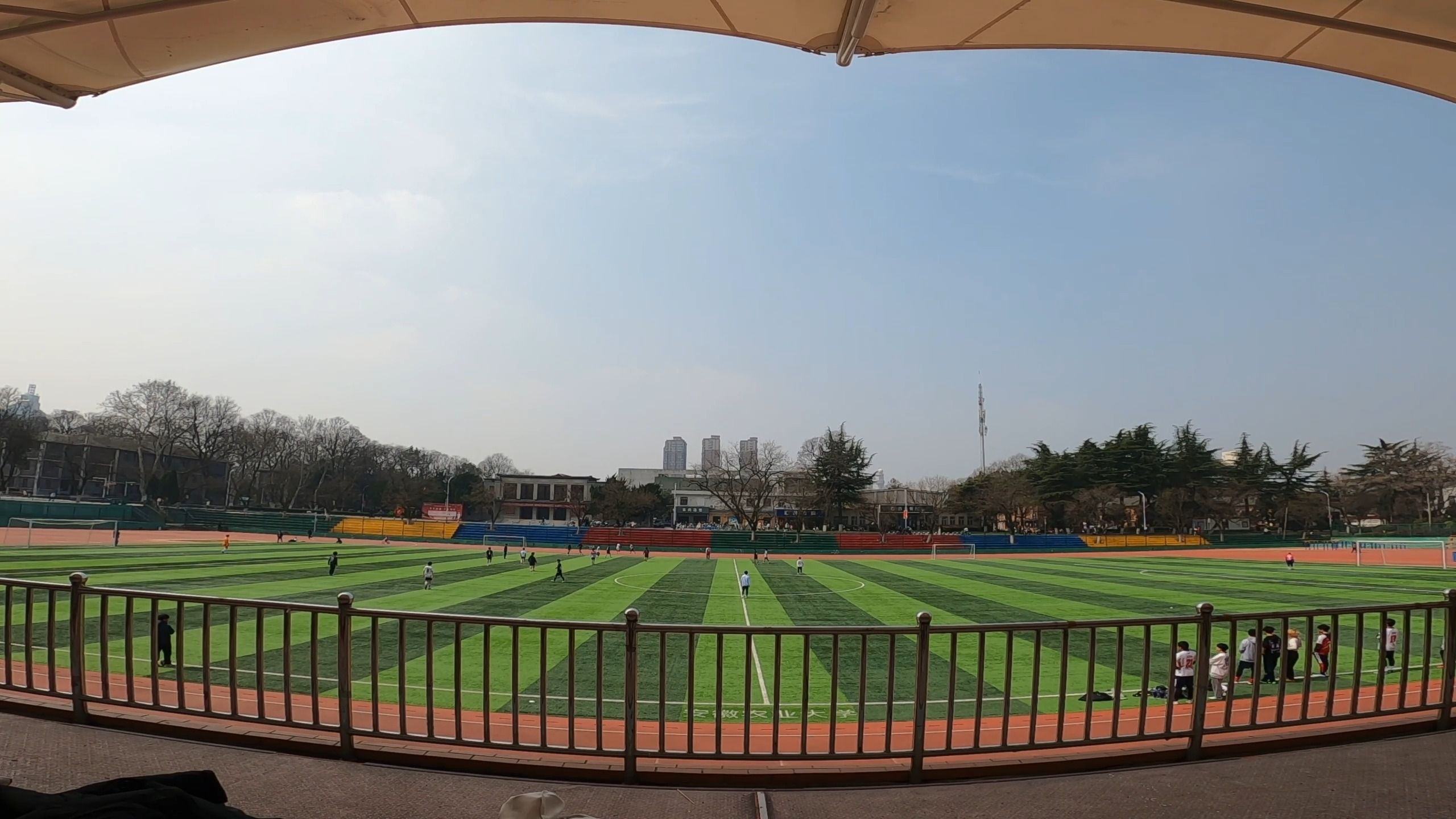 安徽农业大学经济管理学院对生科院友谊赛第一节3.