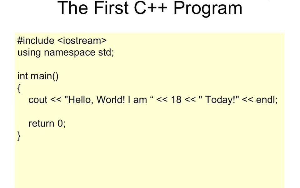 [图]浙江大学 C++ 翁恺老师