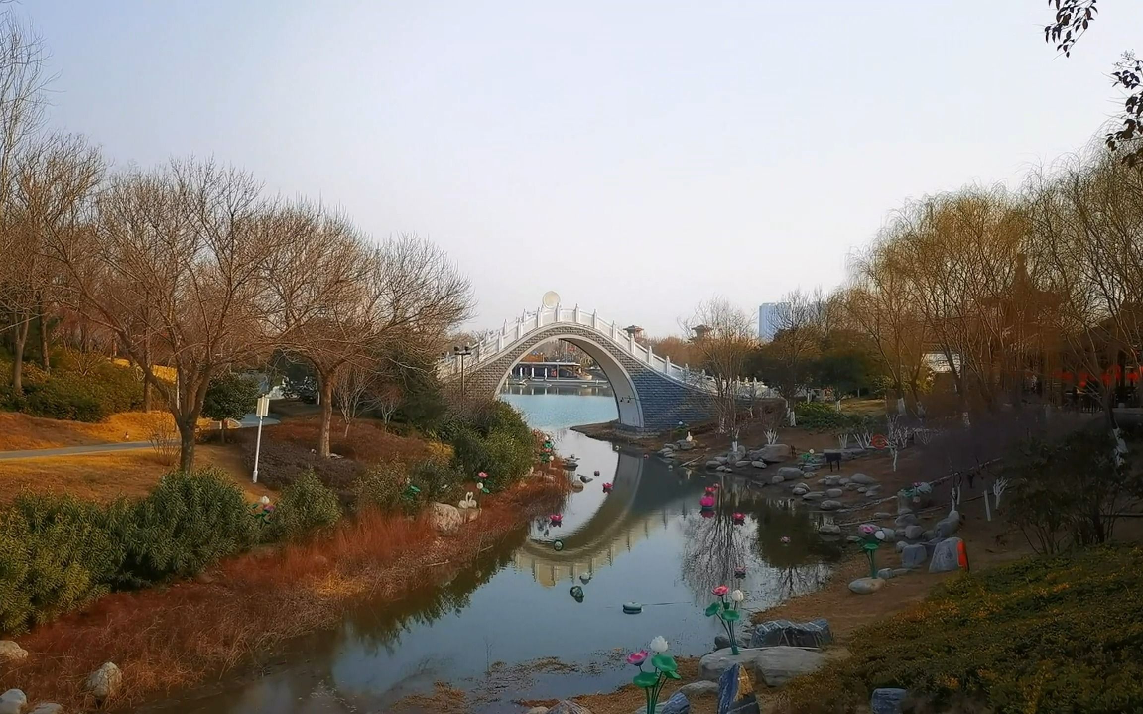 鄭州園博園景區視頻第4集,鄭州的百園之園,頗有皇家園林之風采,真美