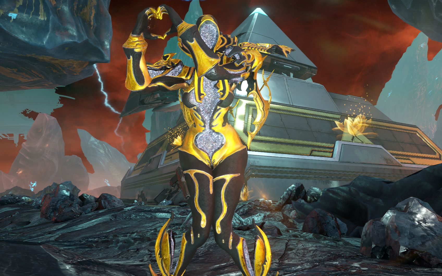 【warframe】星际战甲citrine水晶甲仓鼠自用配色三