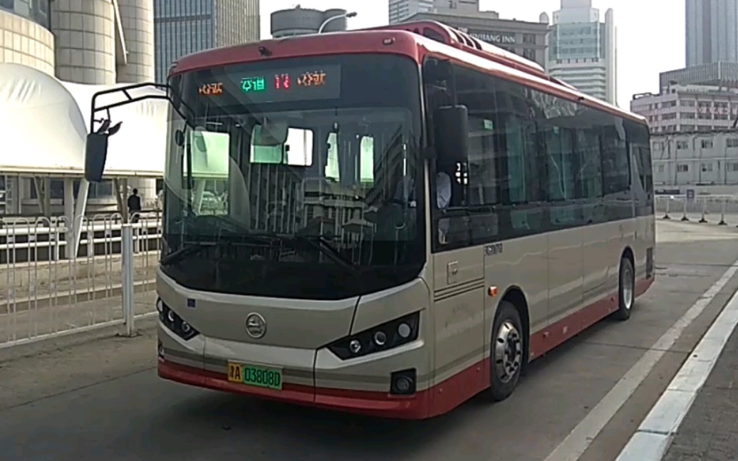 【大线用小车】天津公交13路天津站公交站进站