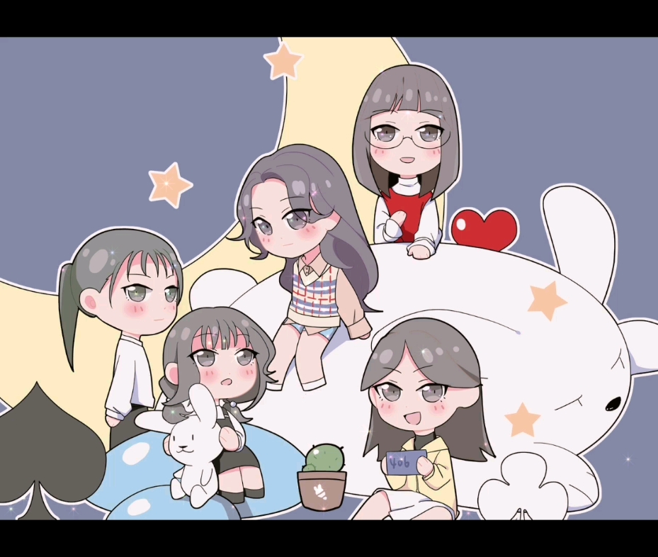 画一个宿舍集体照