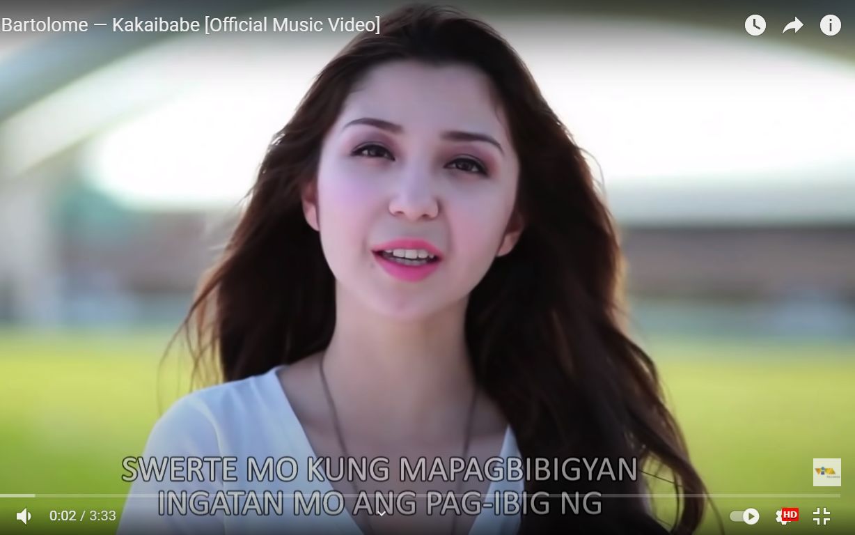 菲律宾说唱女歌手donnalynbartolome成名作兼代表作kakaibabe独特女孩