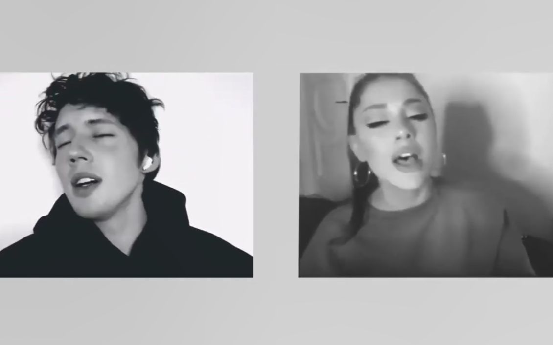 troyesivana妹与戳爷同框演唱myeverything