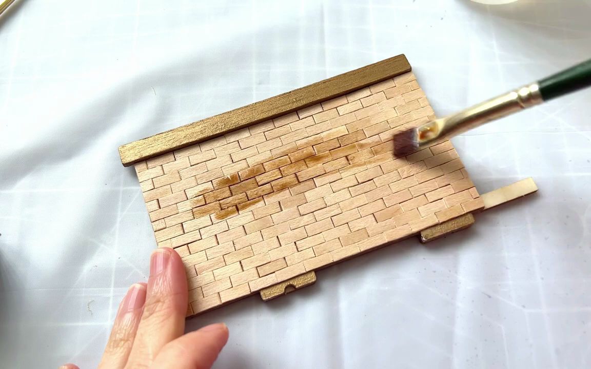 [图]【油管搬运】第19期 DIY娃娃屋套件手工艺品 ✨ _ A DIY Dollhouse Kit Remake and Miniature