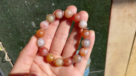 保山南红天眼手串