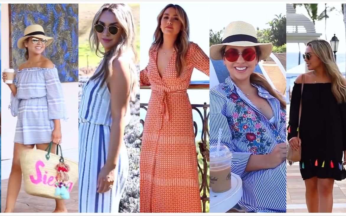 微胖女生海岛穿搭 靠衣品秒杀小腰精!