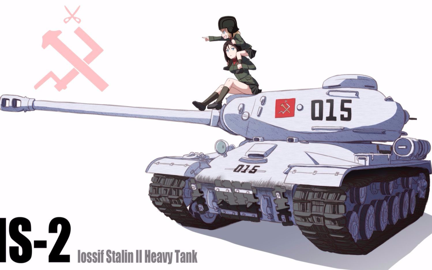 少女与战车喀秋莎俄语图片
