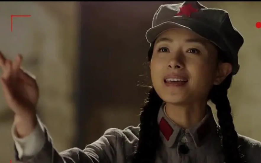 电视剧《十送红军》片场花絮万茜"起死回生"