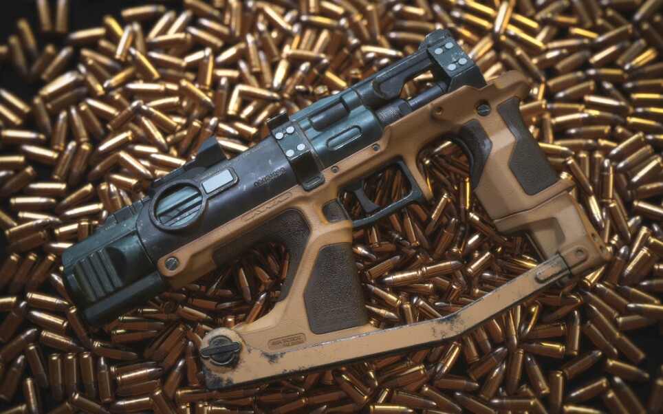 pdw紧凑型冲锋枪