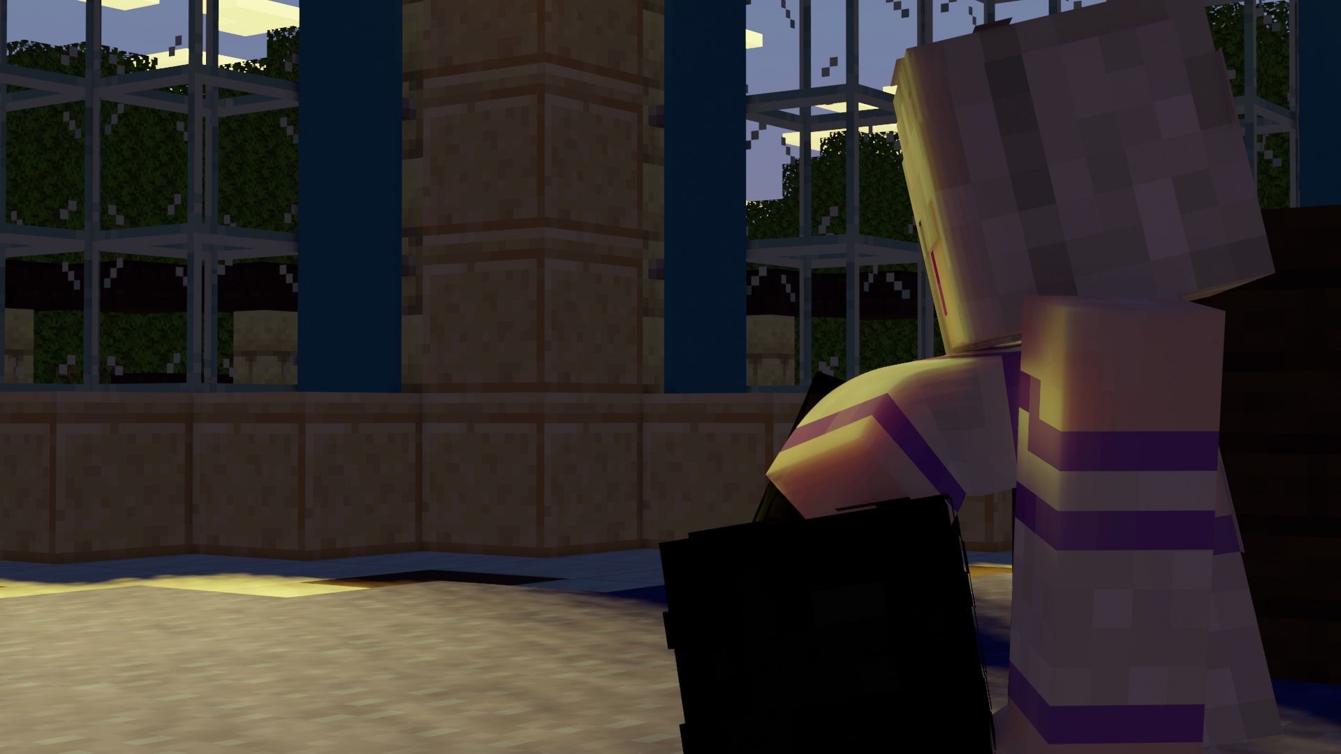 re从零开始的异世界生活mc还原罗兹瓦尔宅邸考究建筑总共历时2个月的