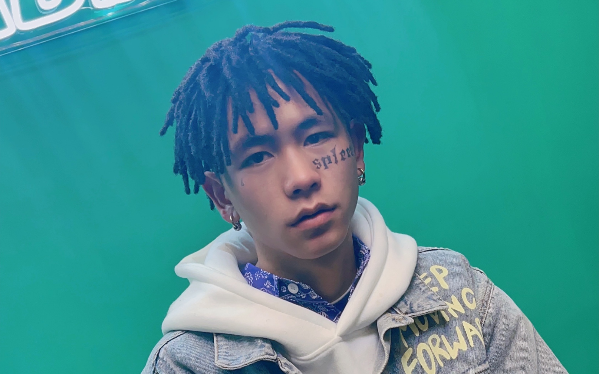 盆栽式短脏辫前后反差效果对比