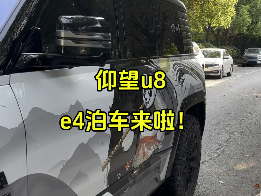 仰望u8 e4泊车功能来啦!不仅支持前后往右边车位泊入,还可以前后往左边车位泊入!下期更新车内视角!#仰望u8 #仰望汽车 #e4泊车哔哩哔哩bilibili