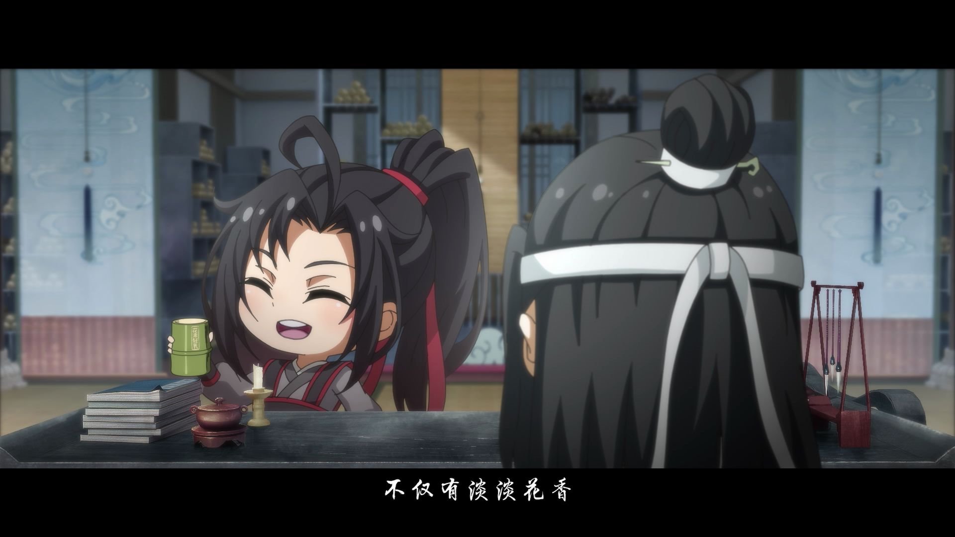 【魔道祖师q】歪?想知道羡羡是怎么"桃"好蓝忘机的吗?