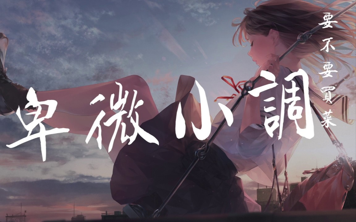 要不要买菜卑微小调