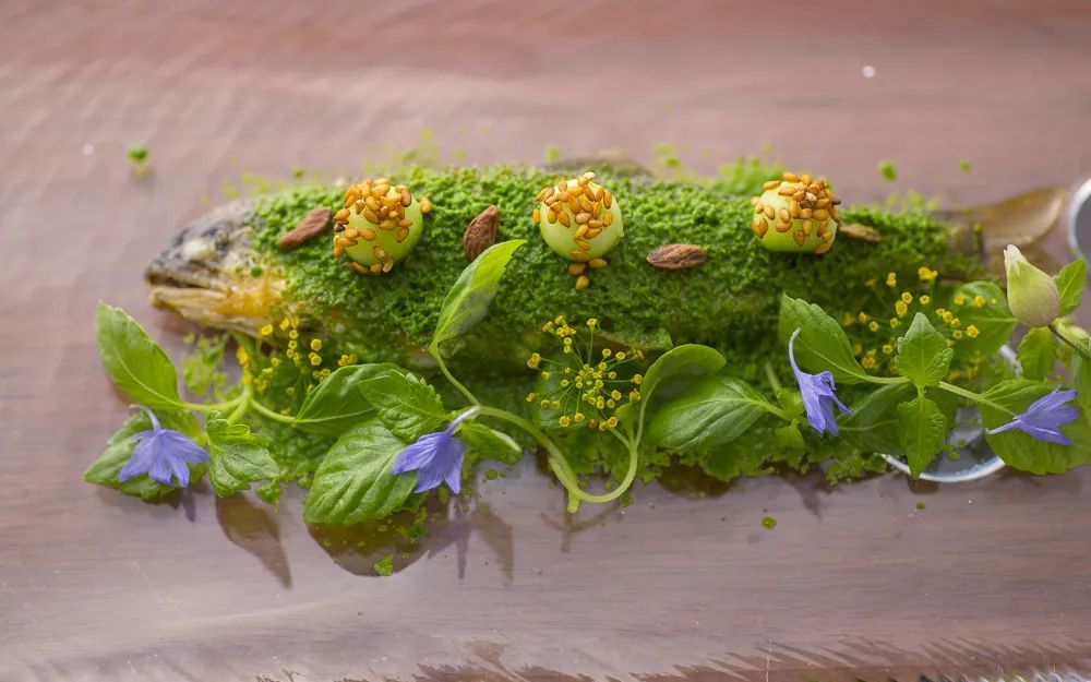 装盘的艺术!快速看完99道日本米其林餐厅菜品