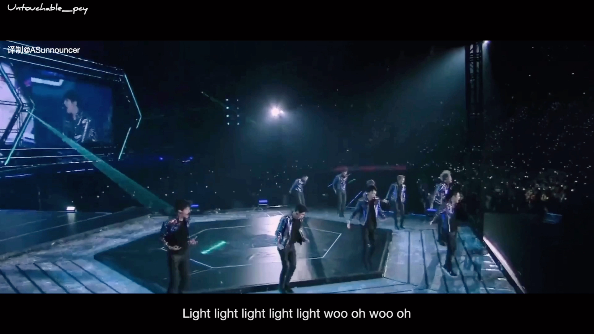 exo中字蓝光现场三巡日本首尔lightsaber日韩双语