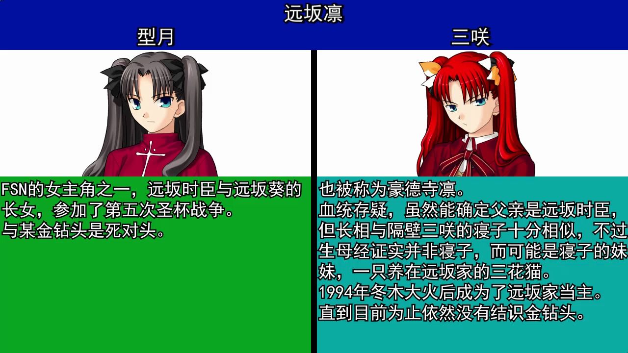 主角穿越到了型月世界