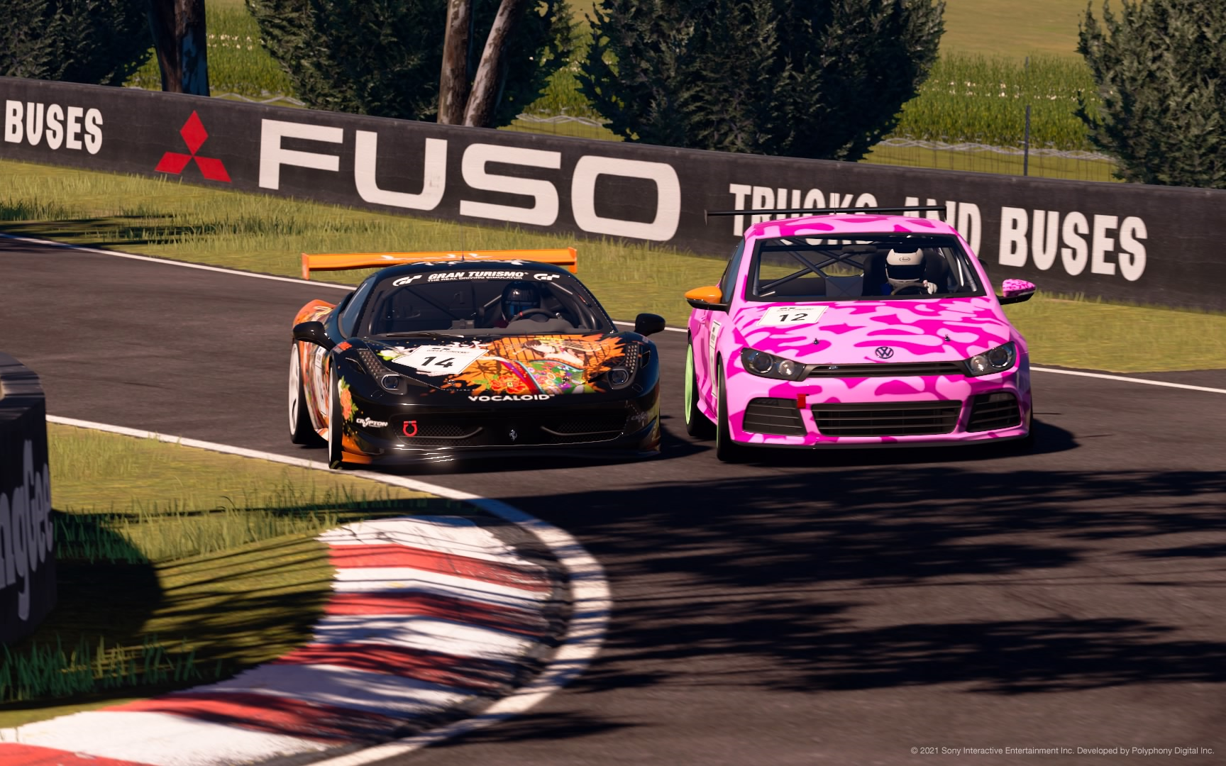 [gtsport]跑得稀烂依旧捡了个第四名