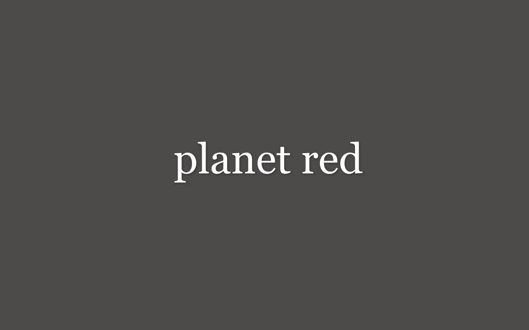 [图]planet red，一个人胡乱创作出来的mixtape