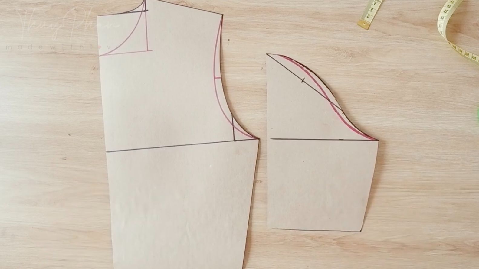 [Thuy] Draft Basic Bodice Pattern for Beginners哔哩哔哩bilibili