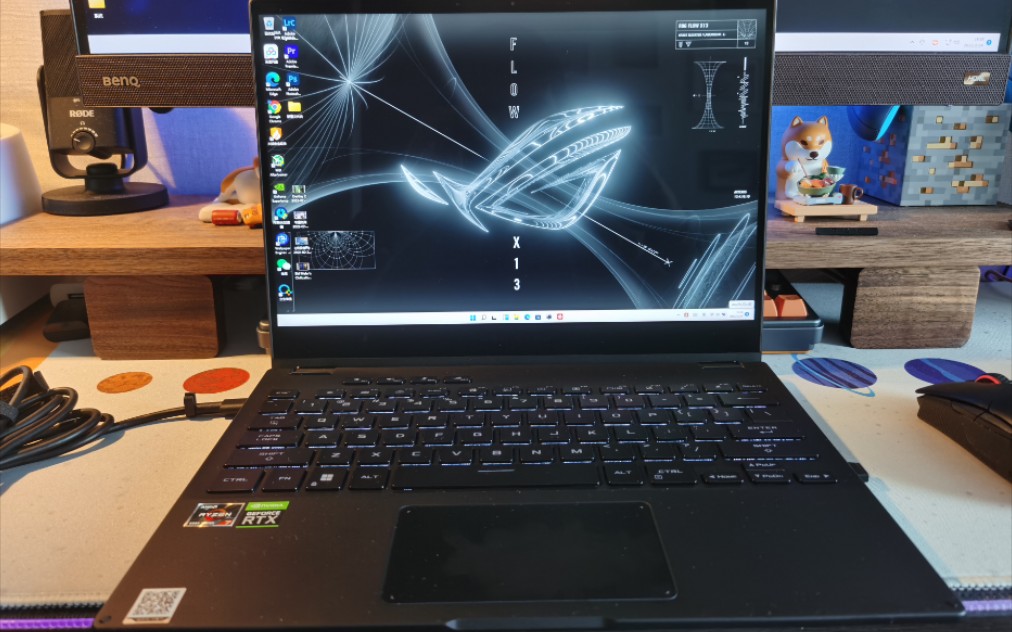 2022款幻13到货开箱简评测试新amd核显能不能打