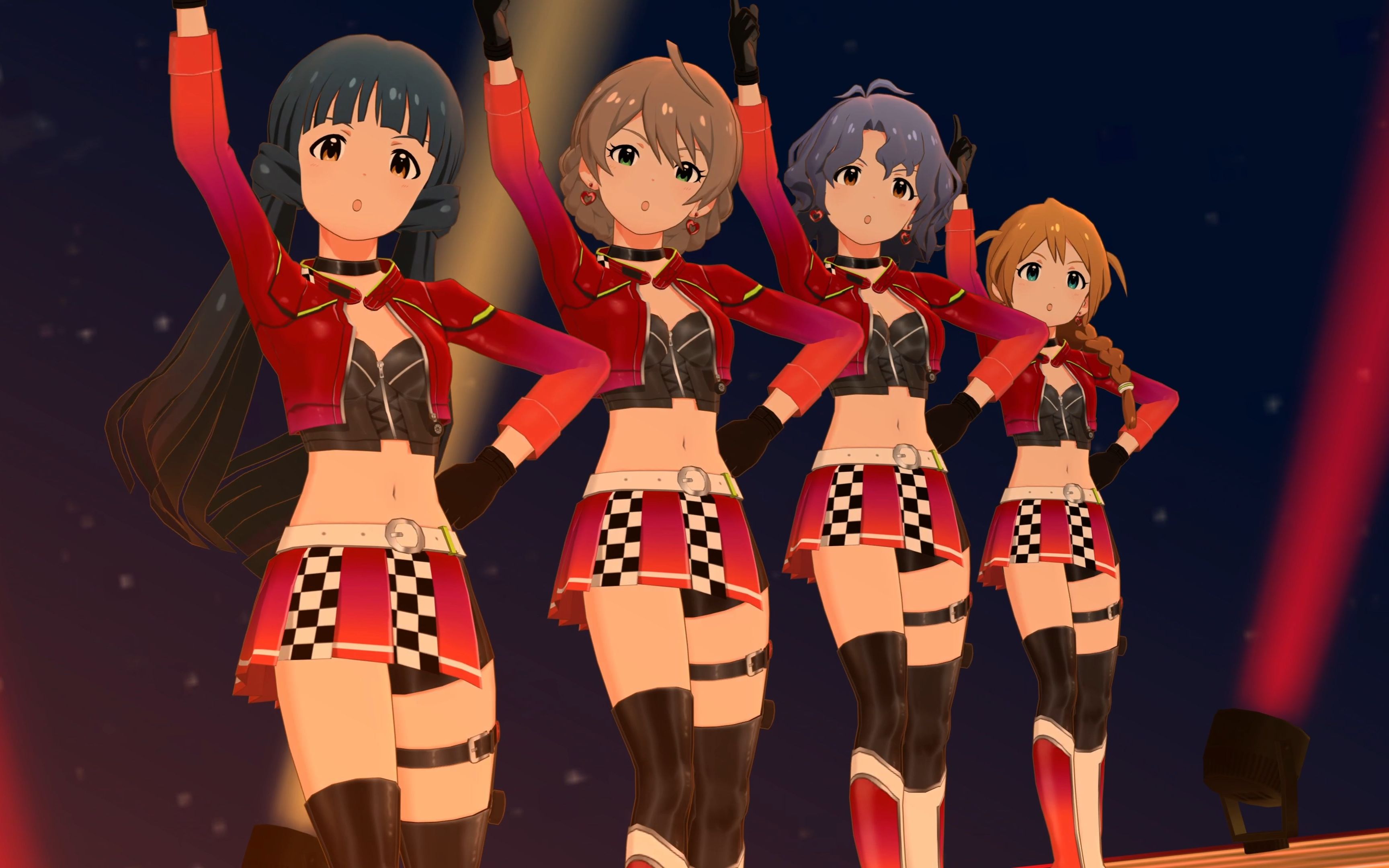 4khdrredzone活动衣装偶像大师百万现场mltd