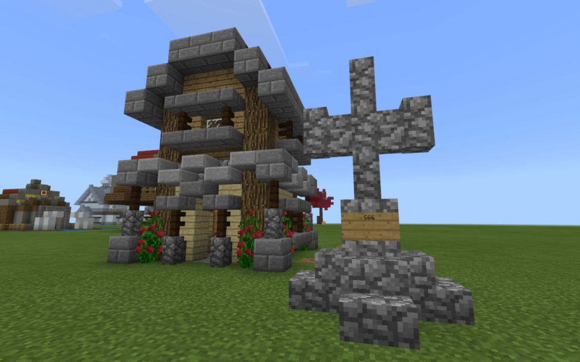 『我的世界mc』生存简易小阁楼_哔哩哔哩 (゜-゜)つロ 干杯~-bilibili