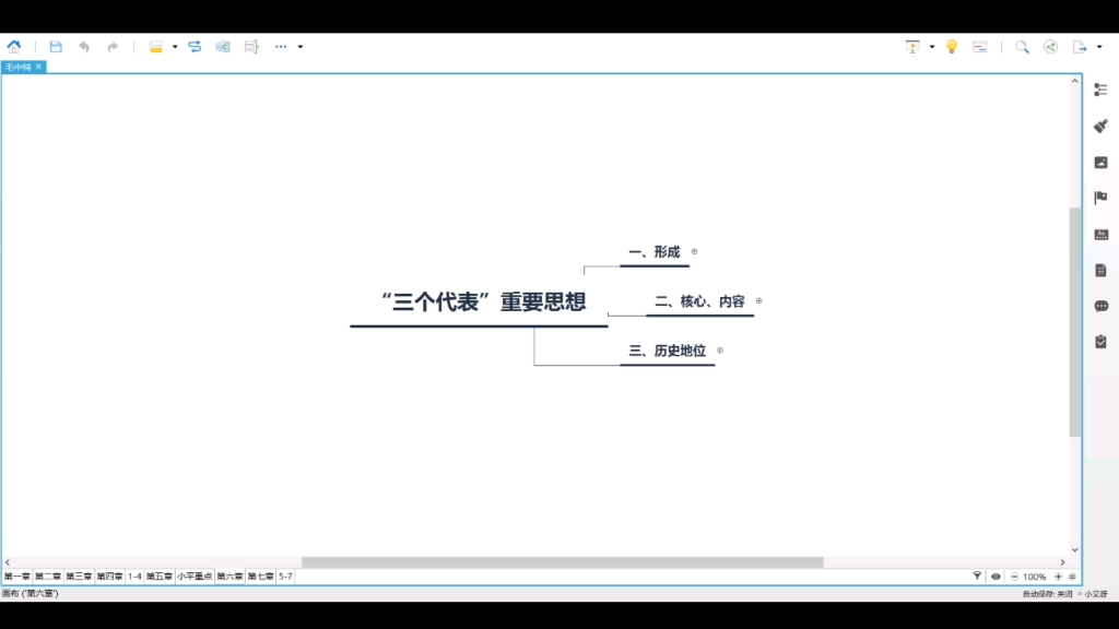 毛中特第六章三个代表哔哩哔哩bilibili