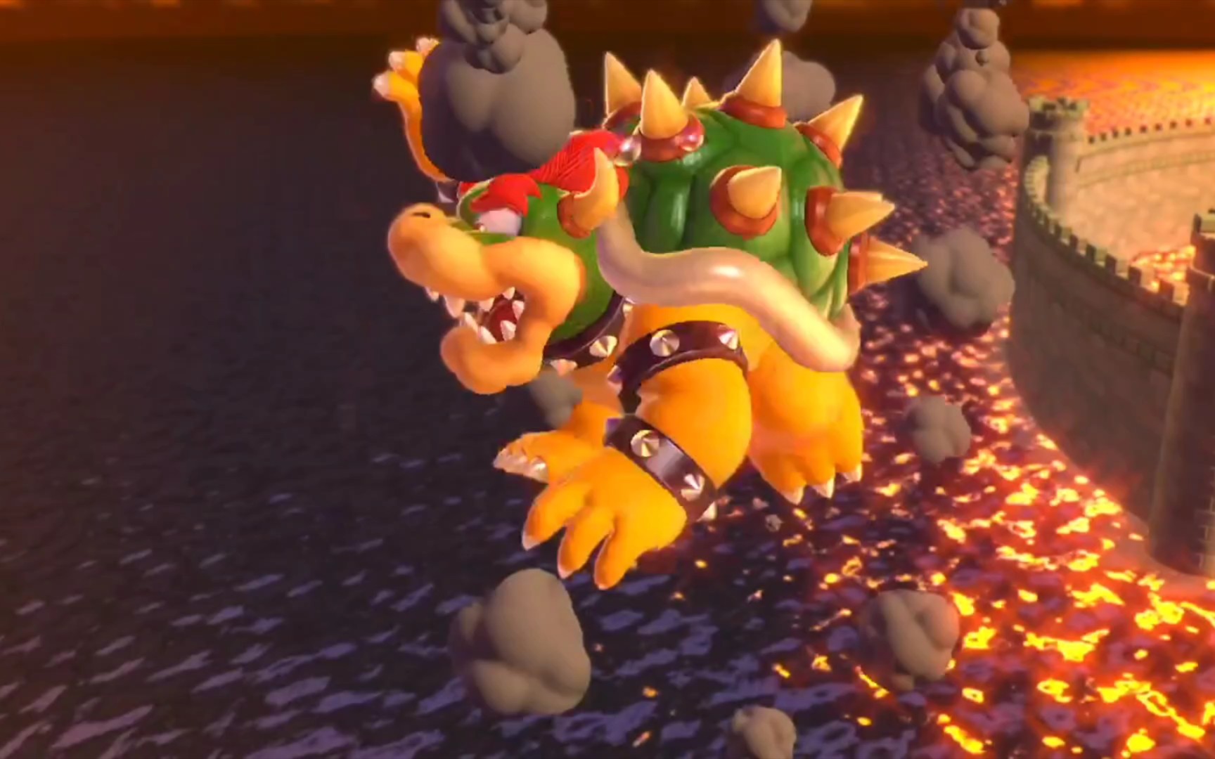 switch马里奥3d世界1-boss,收集3星,印章,金旗