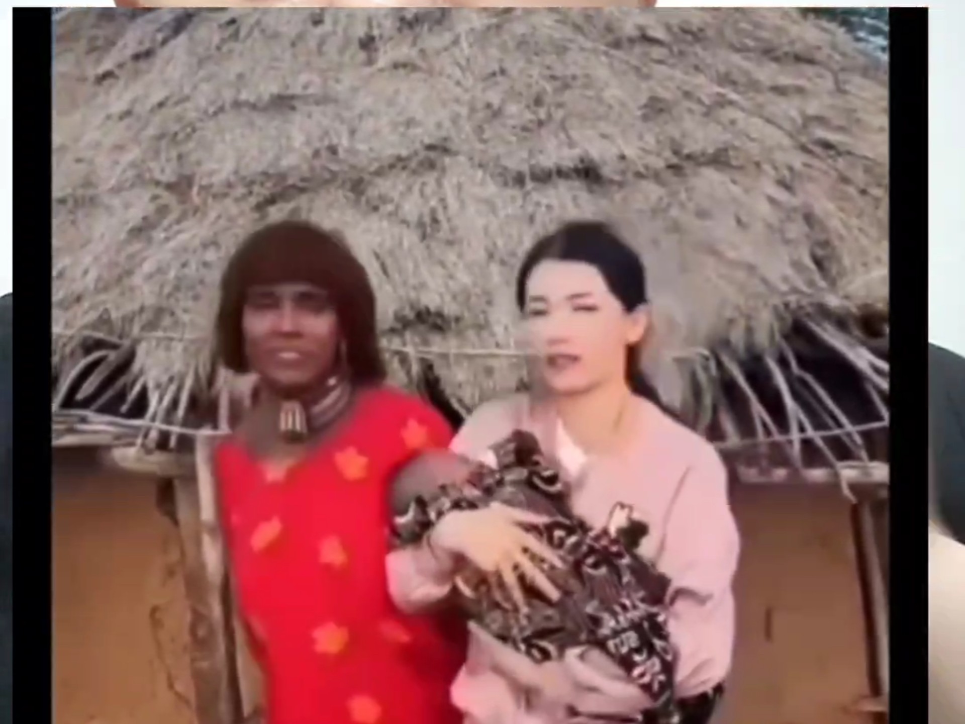 女孩嫁到非洲后的幸福生活,给家人报平安