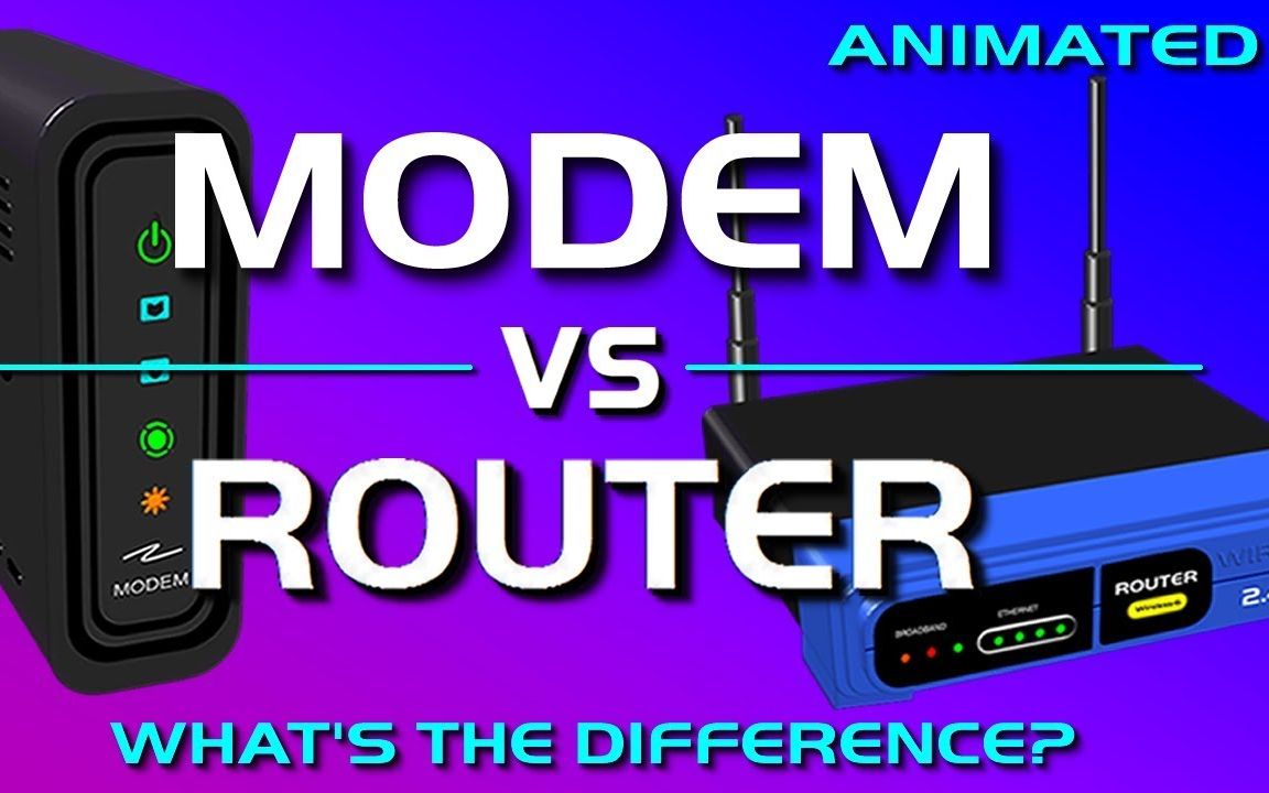 【搬运】调制解调器和路由器有什么区别? Modem vs Router哔哩哔哩bilibili