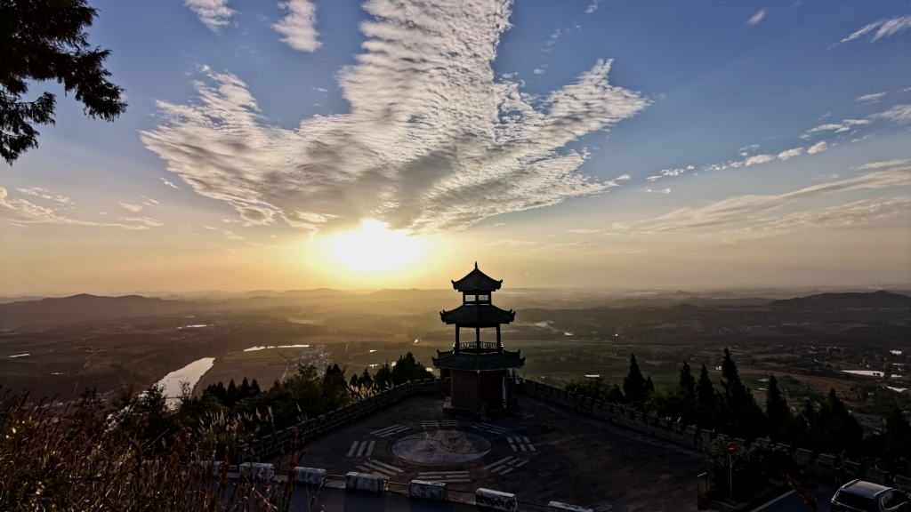 绵阳梓潼七曲山延时摄影,美就一个字!