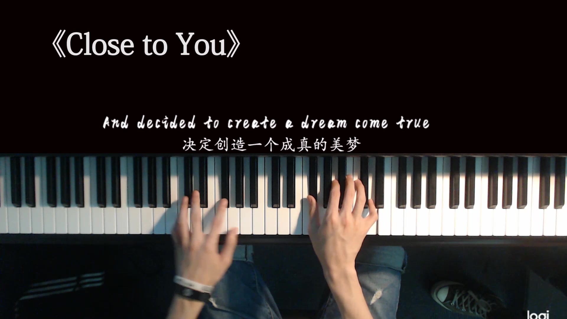 [图]超级好听的一首英文歌《Close to You》，小姐姐的声音好温柔，好喜欢！