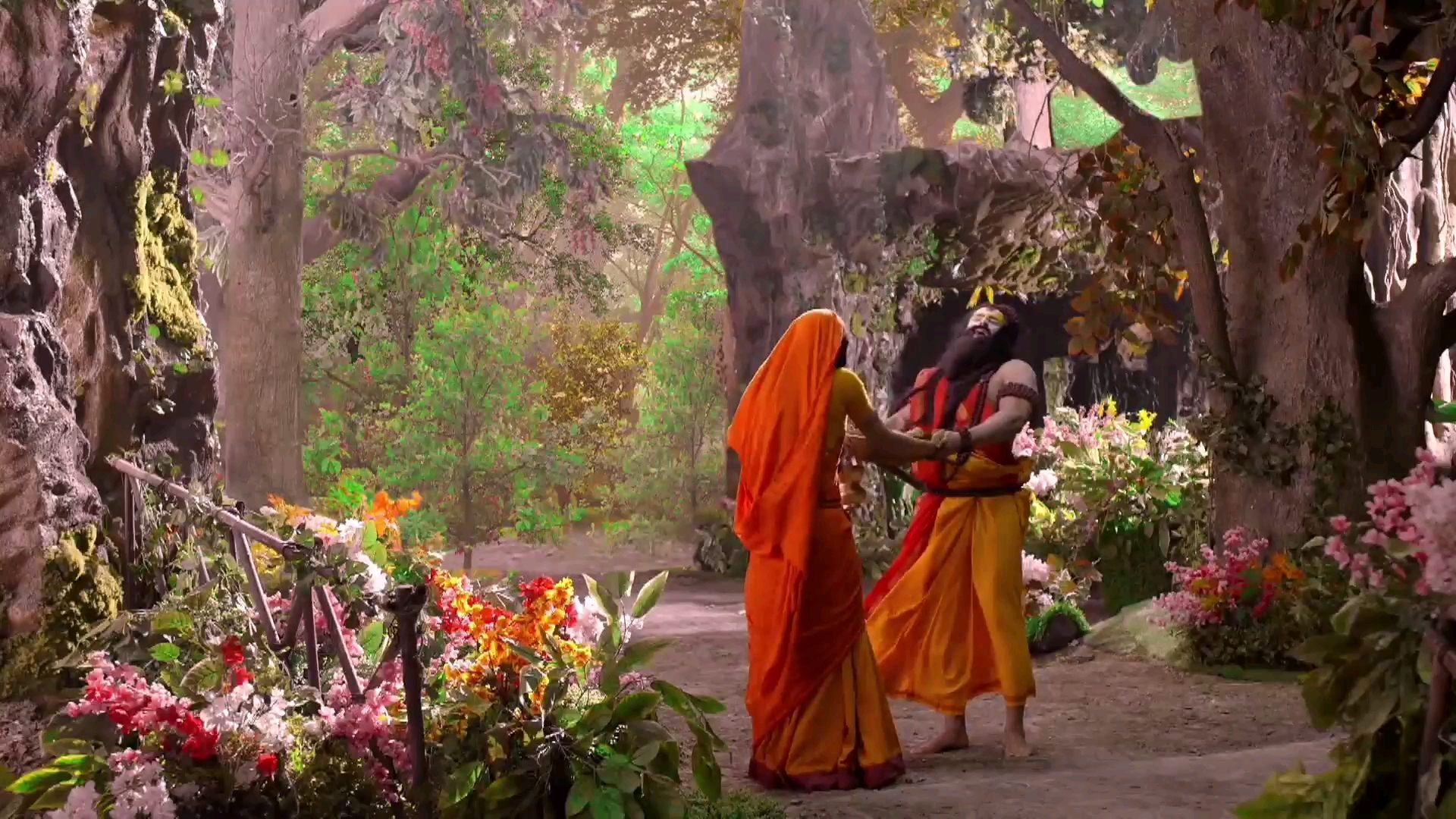 《罗摩悉多的罗婆俱舍》罗波那劫走悉多