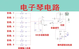 Tải video: 【精品资料】电子琴电路multisim仿真（含仿真和报告)