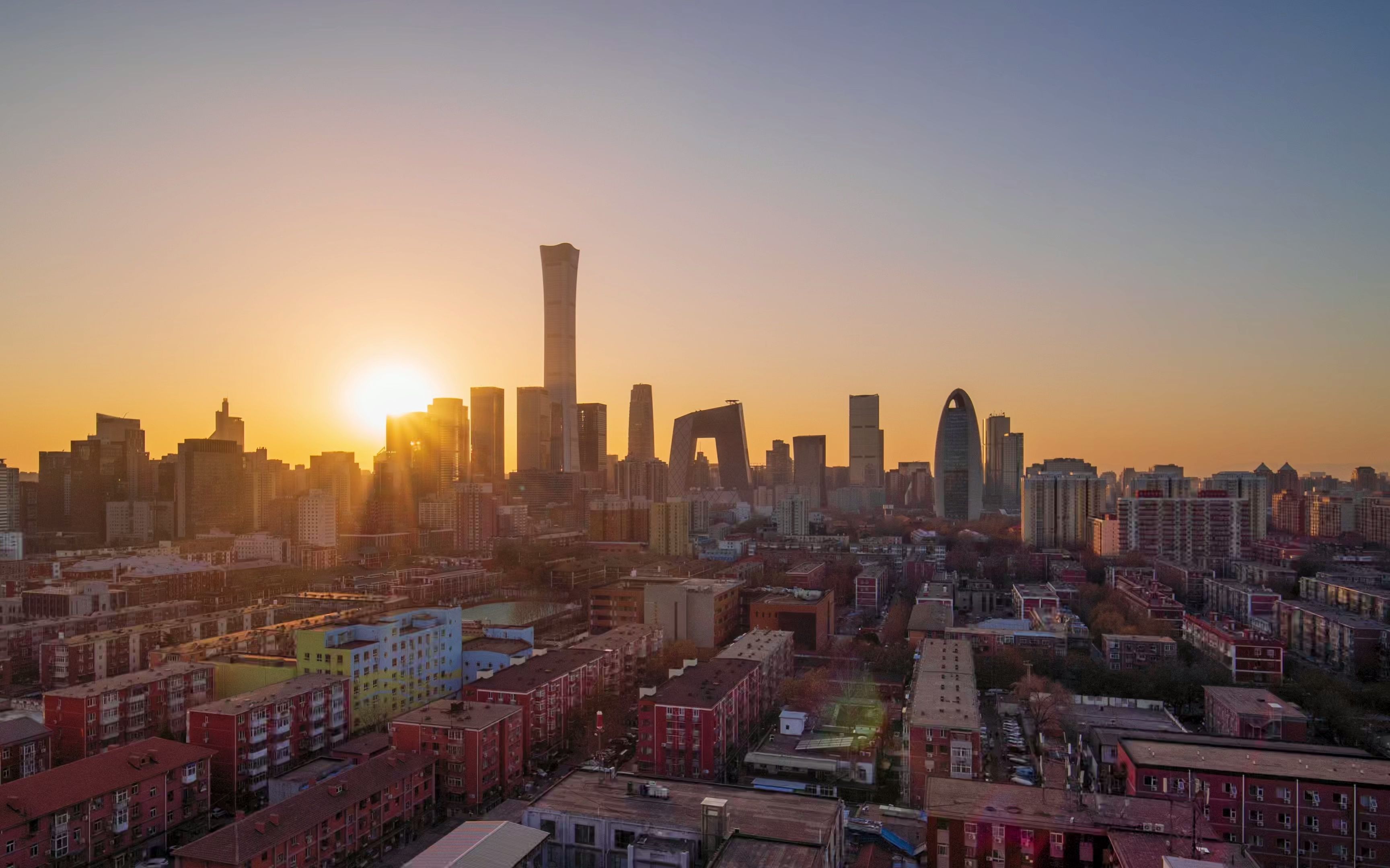 【延时摄影】北京国贸cbd日转夜 221205