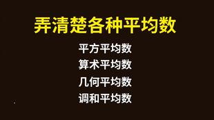 调和平均数 几何平均数 算术平均数 平方平均数 不等式串证明的完整版本 哔哩哔哩 つロ干杯 Bilibili