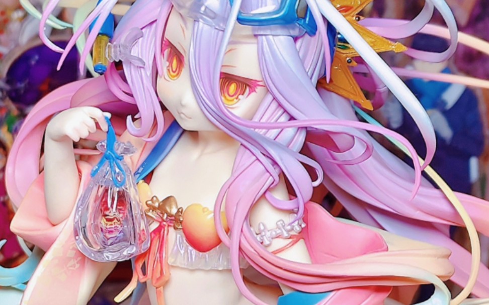 游戏人生白夏季泳装手办开箱