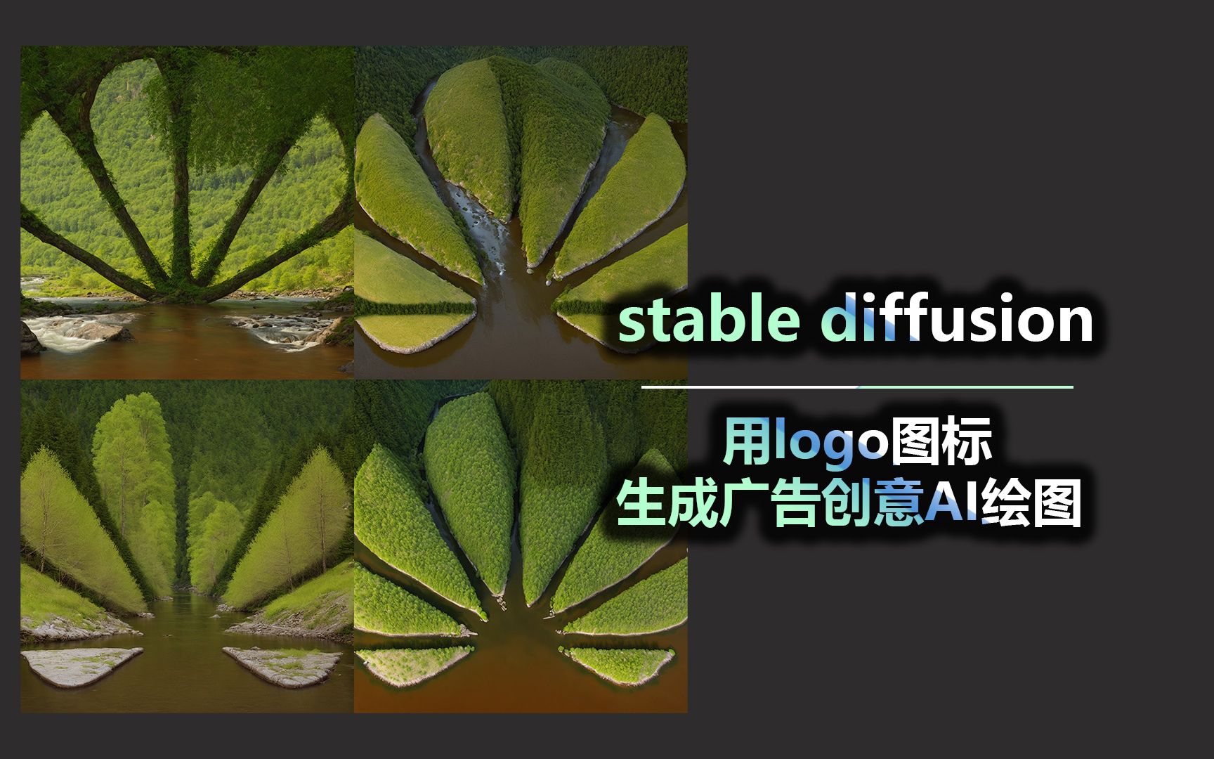 stable diffusion用logo图标 生成广告创意AI绘图哔哩哔哩bilibili