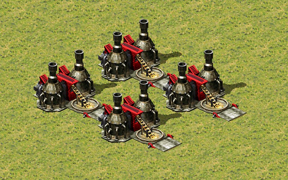 红警2在红警里造一堆矿场究竟有什么用