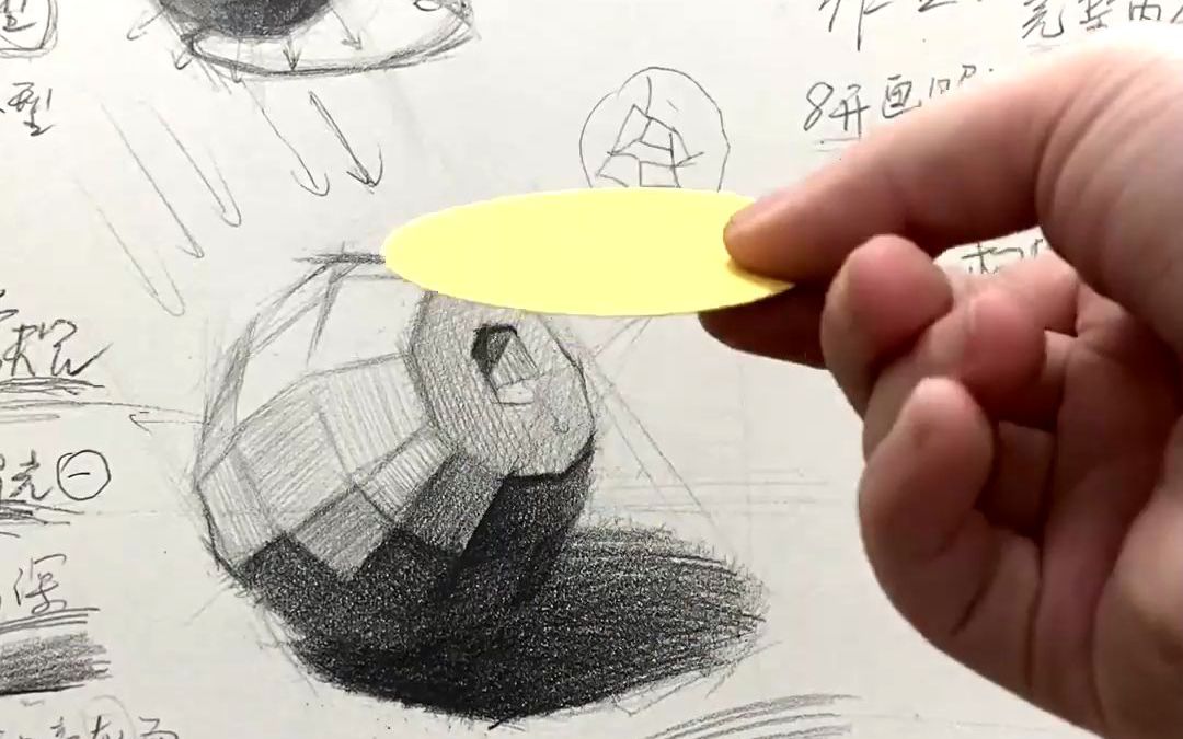 椭圆到底该画多宽呢#素描基础 #零基础学画画 #素描 #素描静物 #零