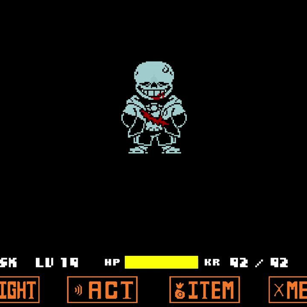 UNDERTALE - promised. Sans fight remake!_哔哩哔哩bilibili